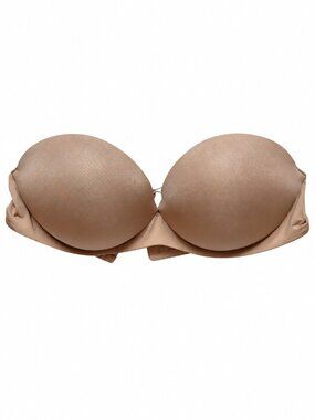SKIMS Ultimate Push-Up Strapless Bra Clay 34C No Straps NWT